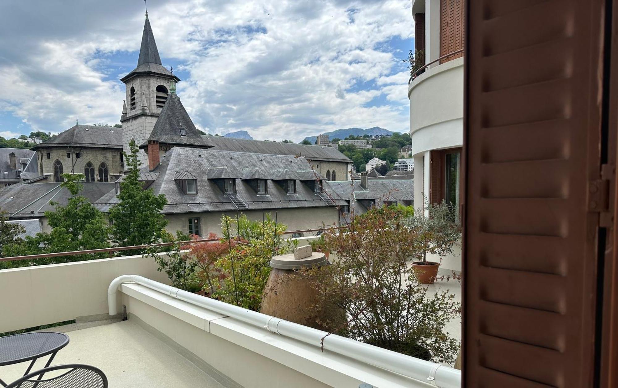Ma Terrasse Sur Le Musee Appartement Chambéry Buitenkant foto
